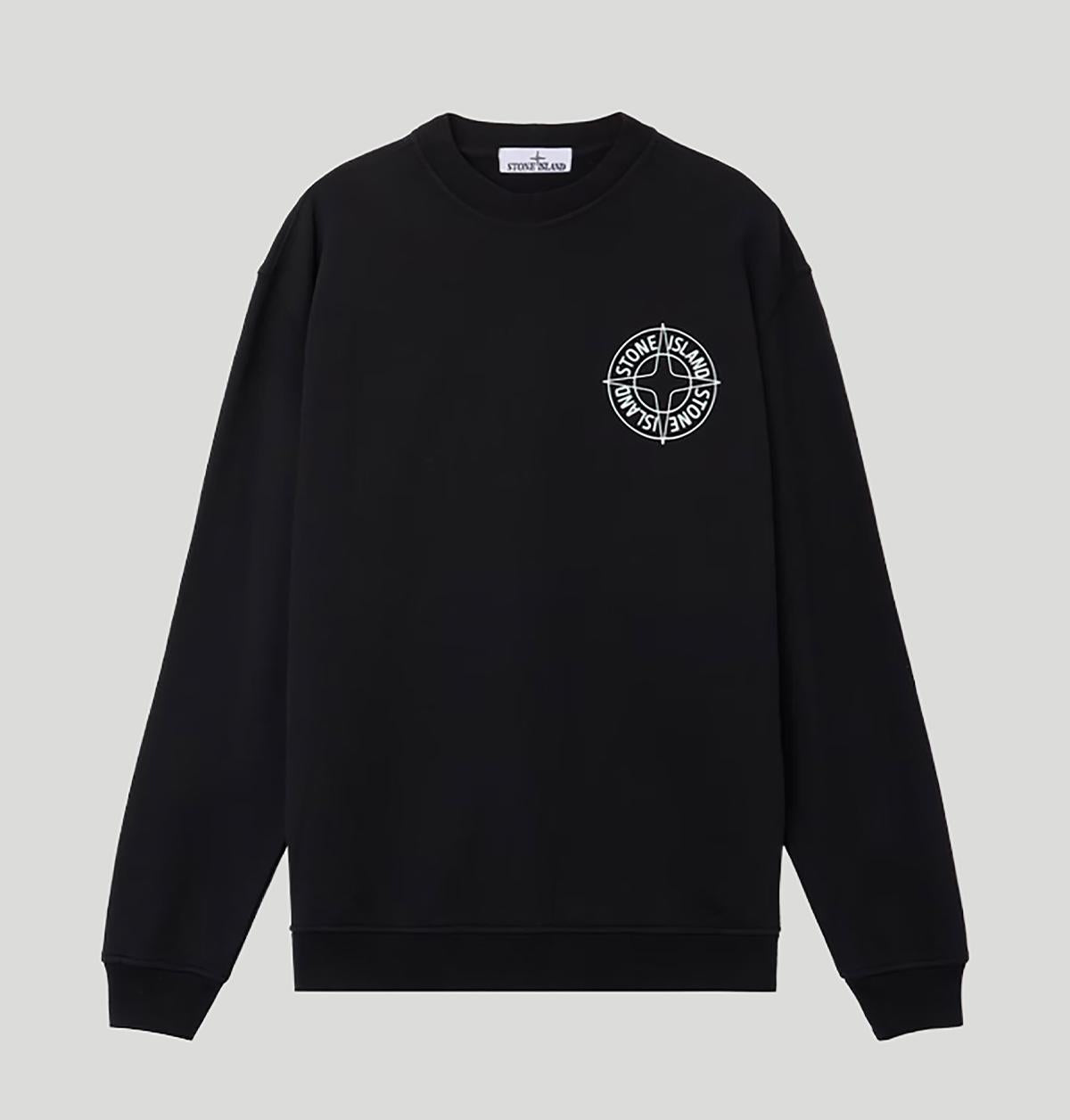 Stone Island Brushed Organic Cotton Fleece L1S156100001 S0283V0029 stone island 