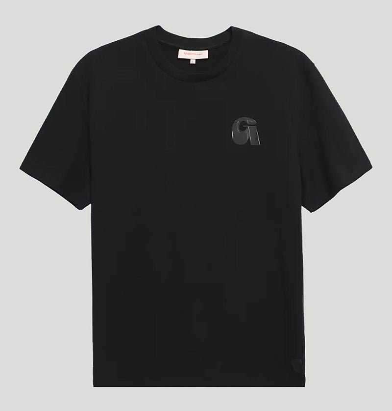 Gertrude Leonce Letter E26LEONCELETTER TEE SHIRTBLACK gertrude 