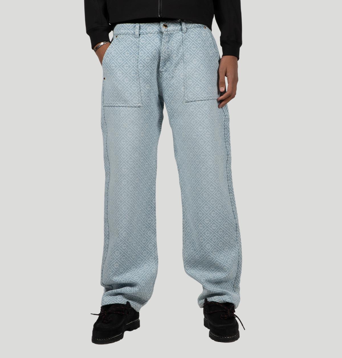 Casablanca Relaxed Monogram Denim MP F25TR33101 Casablanca 