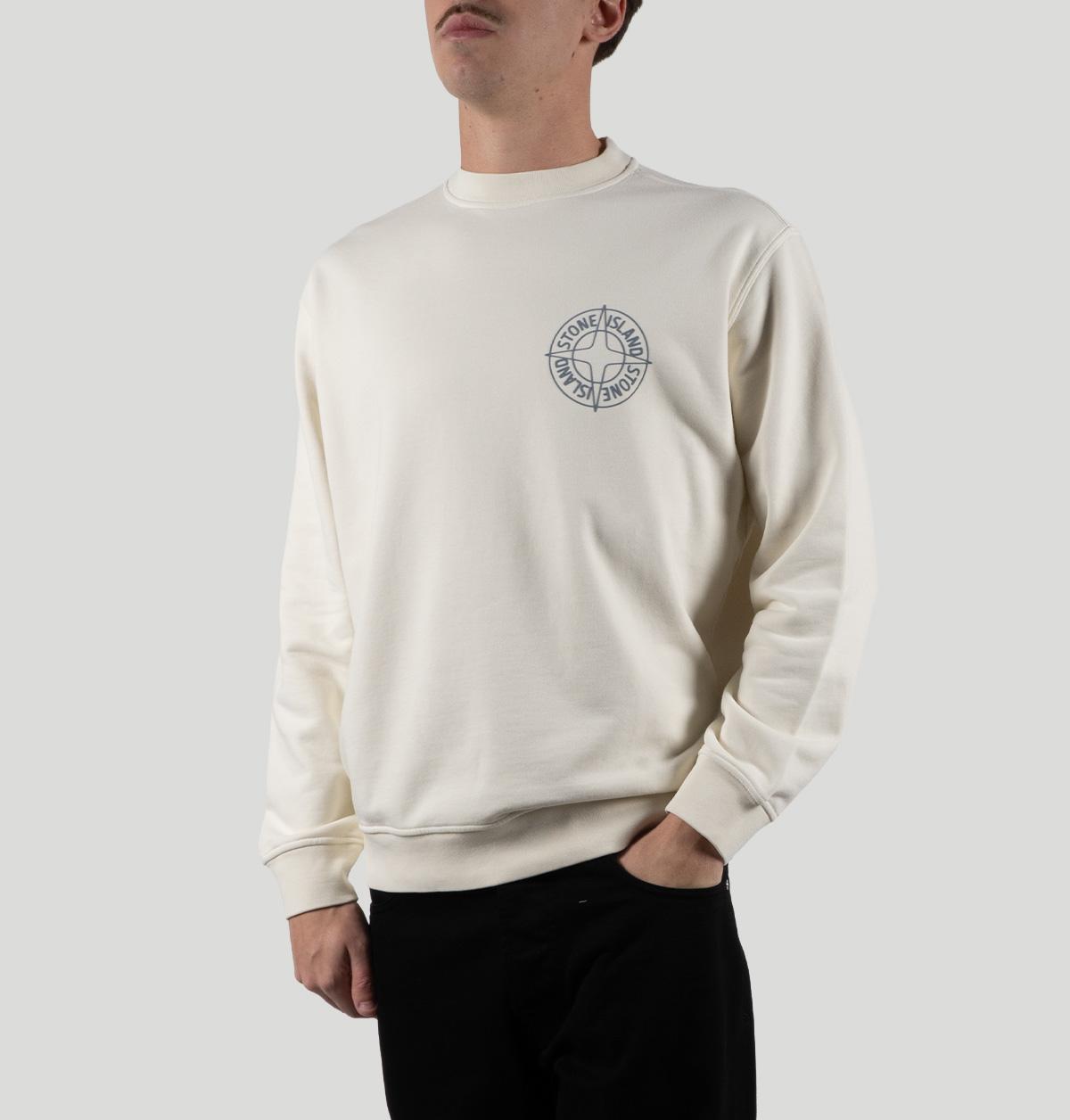 Stone Island Brushed Organic Cotton Fleece L1S156100001 S0283V0093 stone island 