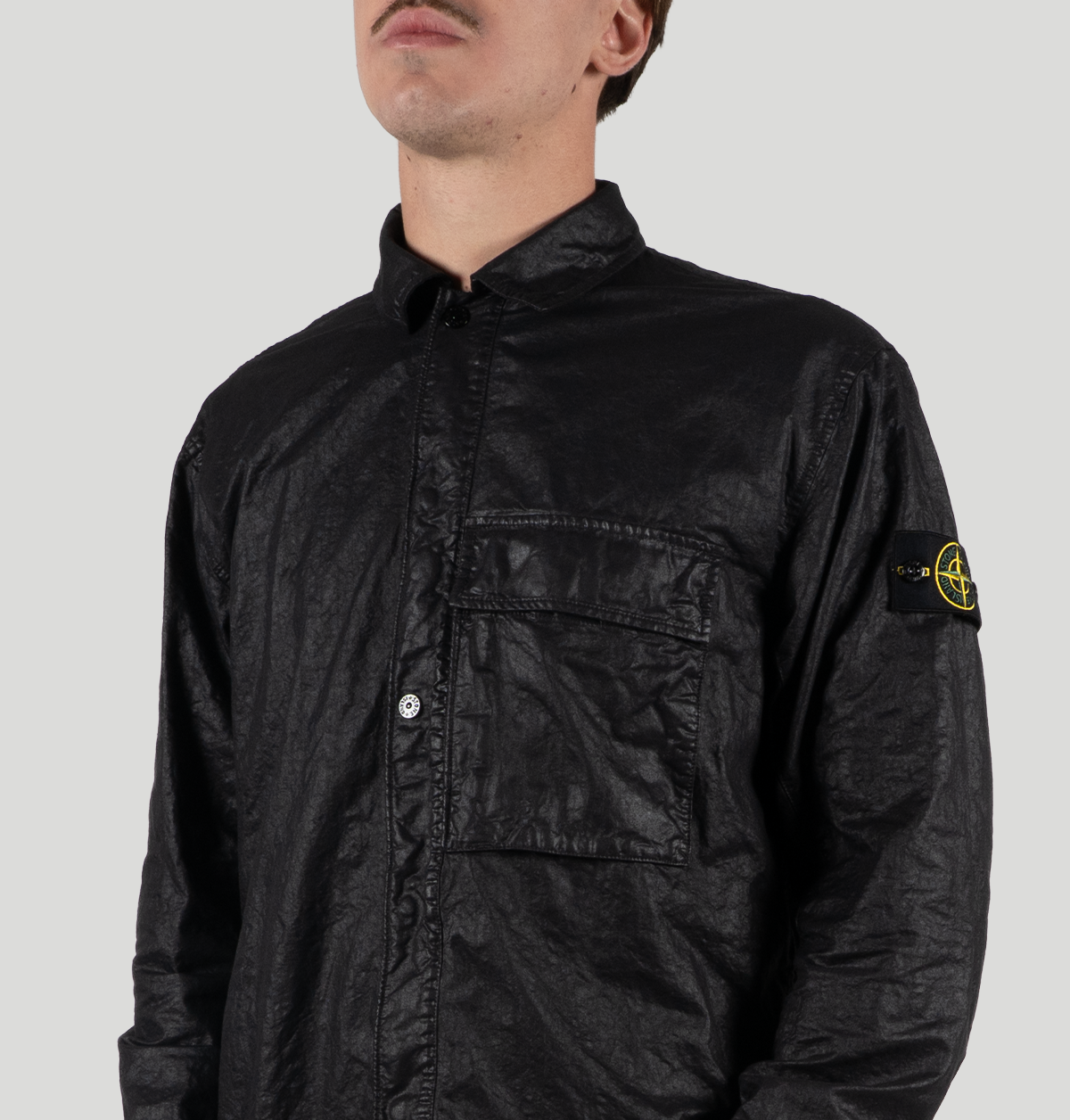 Stone Island Organic-Look Nylon Panama-Tc L1S151200003 S0069V0029 stone island 