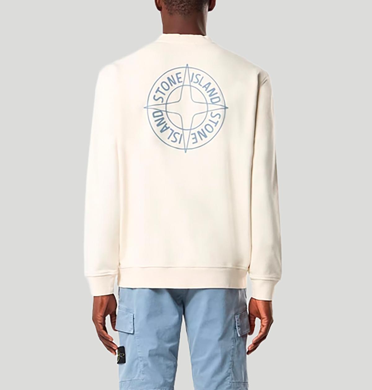 Stone Island Brushed Organic Cotton Fleece L1S156100001 S0283V0093 stone island 