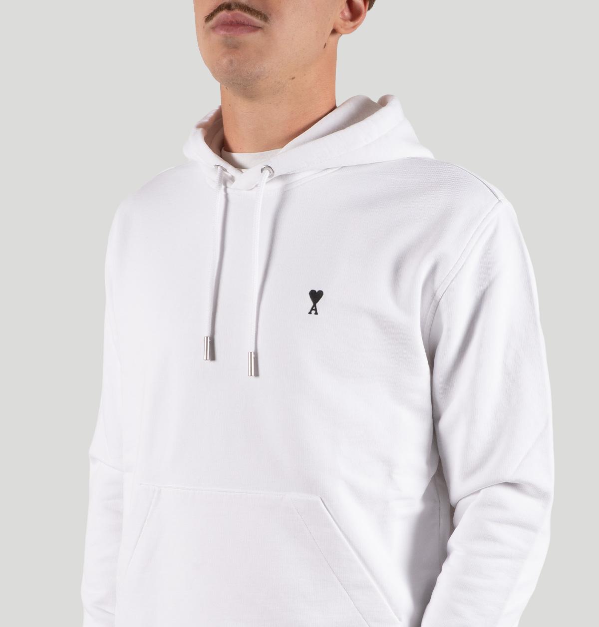 AMI Hoodie Ami de Cœur E25HSW764 730BLANC ami 