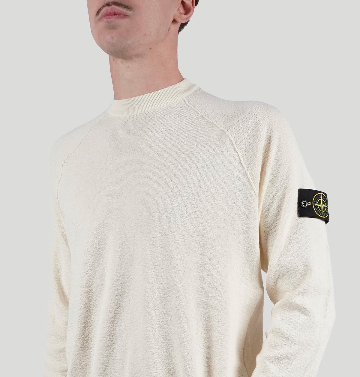 Stone Island Loose-Fit Crewneck Jumper With Raglan Sleeves L1S155100020 S01B9V0093 stone island 