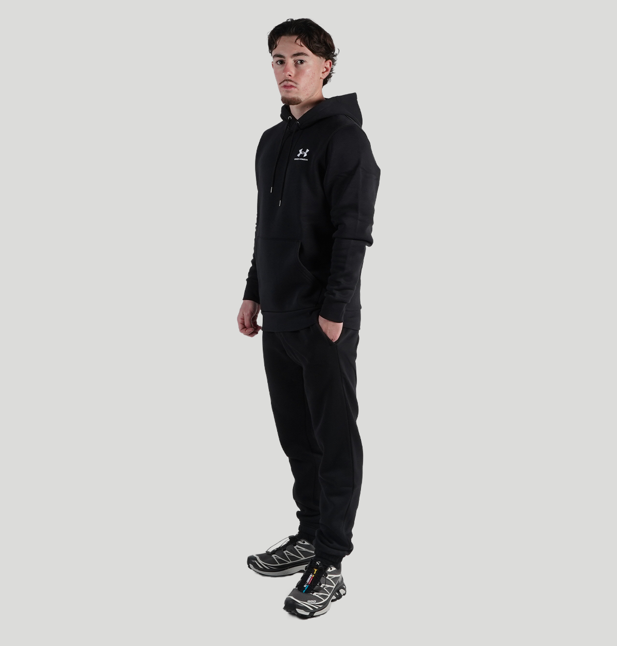 Under Armour Icon Fleece Hoodie 137880 001BLK Under armour 