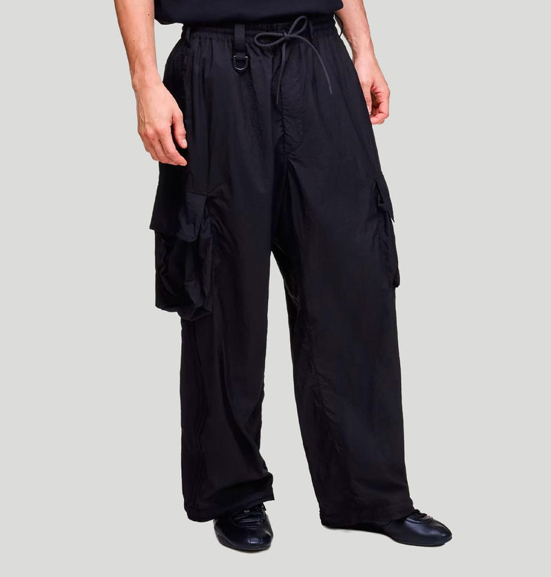 Y3 Nylon Wired 3 Stripes Cargo Pants KF1087 NYL WRE 3S CARGBLACK Y-3 