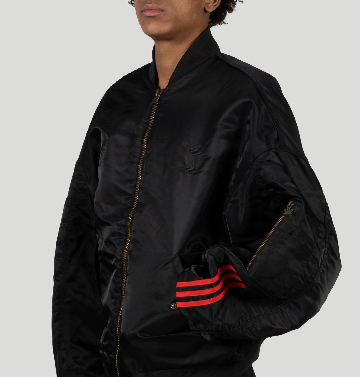 Willy Chavaria Adidas X Willy C KD9361 SATIN BOMBERBLACK adidas X WILLY CHAVARRIA 