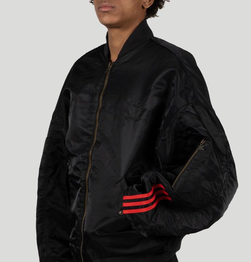 Willy Chavaria Adidas X Willy C KD9361 SATIN BOMBERBLACK adidas X WILLY CHAVARRIA 
