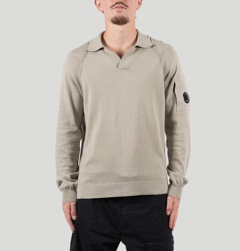 CP Company Knitwear Polo Collar<BR/> 20CMK101A 110560A904 C P company 