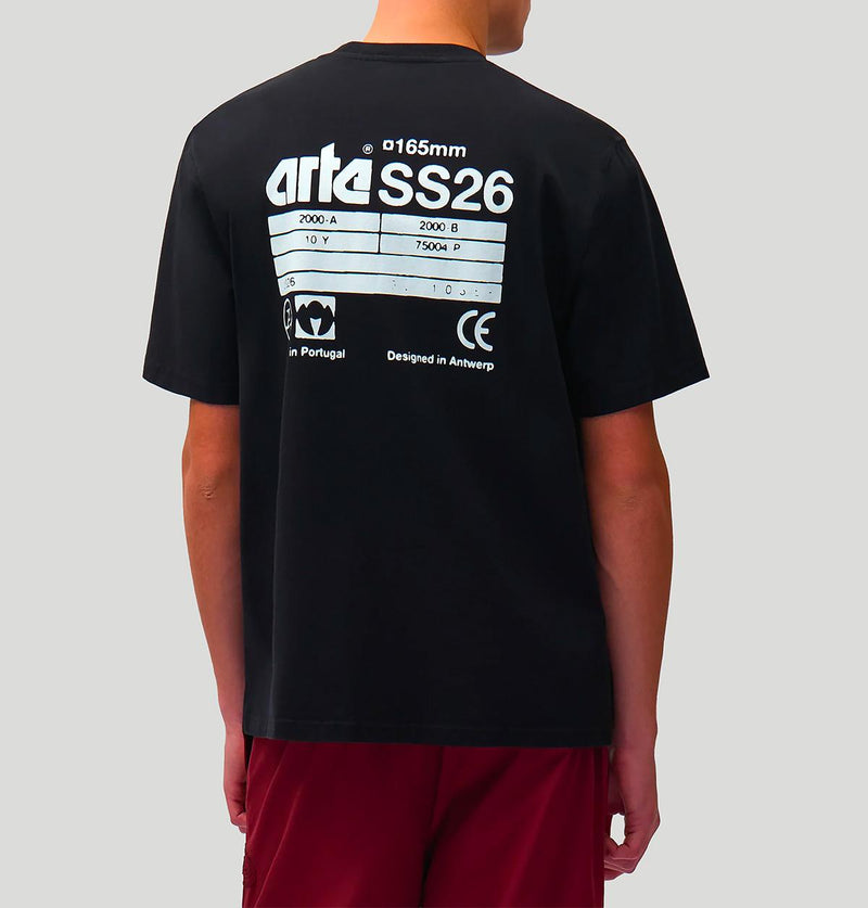 Arte SS26 Back SS26103T BLACK1 arte 