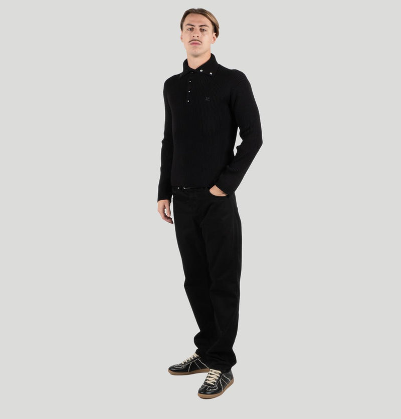Courrèges Ribbed Wool 325MPO050 FI00369999 Courreges 