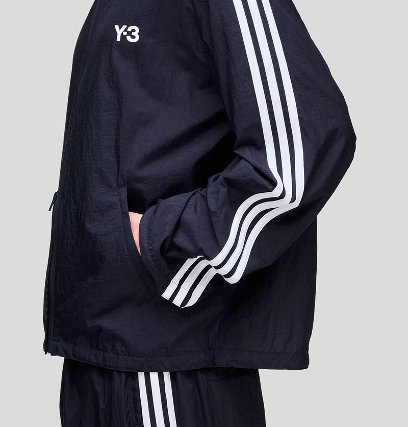 Y3 Nylon Wired 3 Stripes Track Top KF1085 NYL WIRE 3S TTBLACK Y-3 