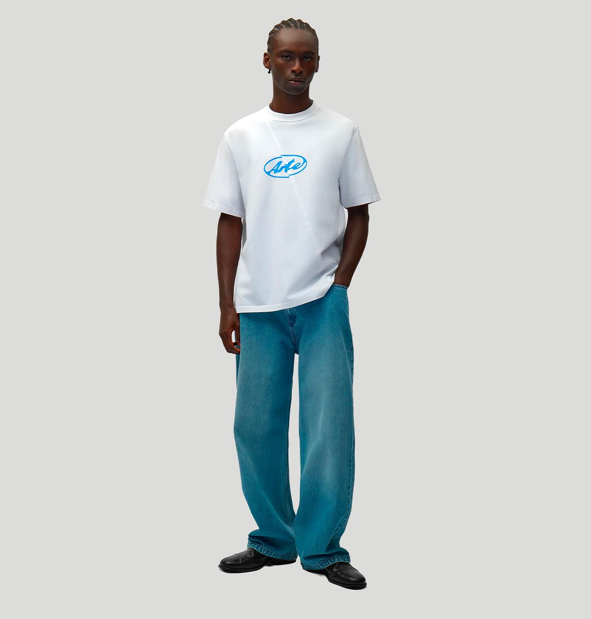 Arte Circle Logo Pocket Pants SS26171P DENIM BLEACH488 arte 