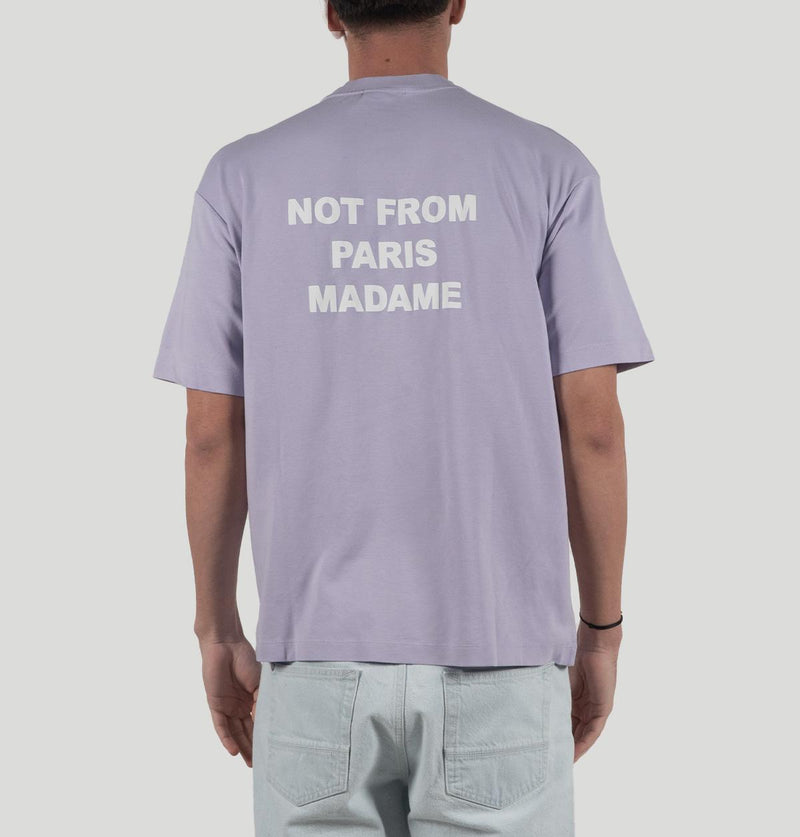 Drole De Monsieur Le T-Shirt Slogan TS203 CO002LAV drole de monsieur 