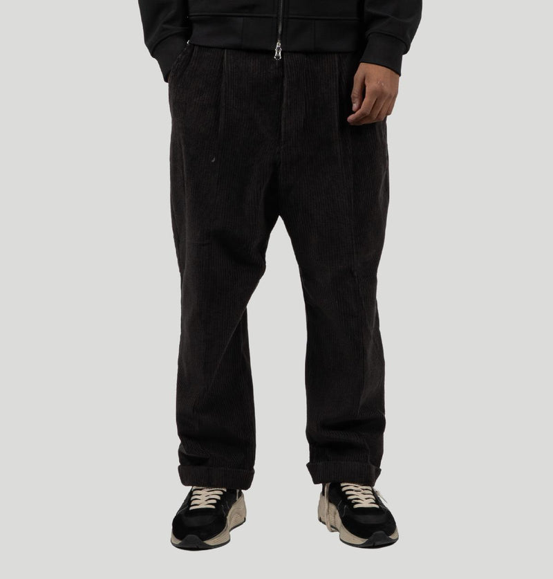 AMI Carrot Oversized Trousers H25HTR121 CO0131ANTHRACITE ami 