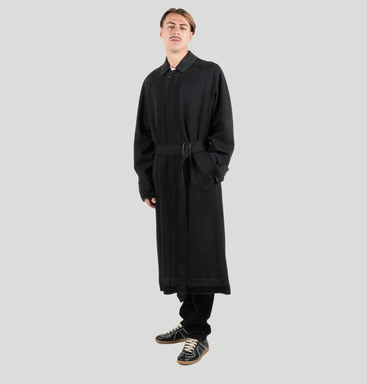 Maison Margiela Virgin Wool Trench Coat S50AH0141 M35062900 Maison Margiela 