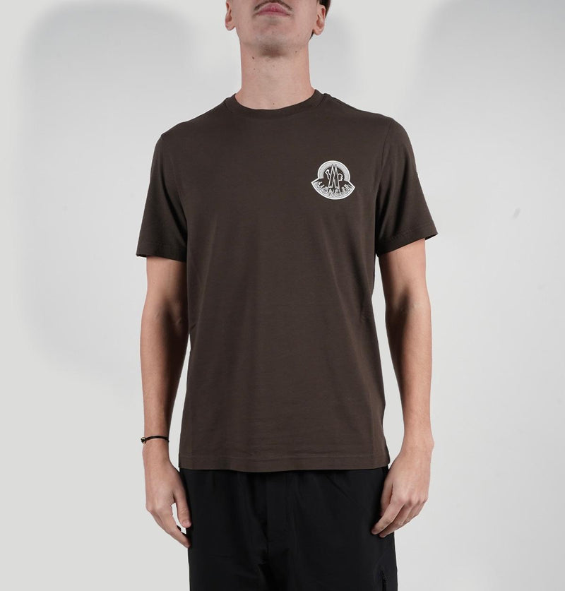 Moncler Logo Cotton Jersey<BR/> L10918C00020 89AYW258 Moncler 