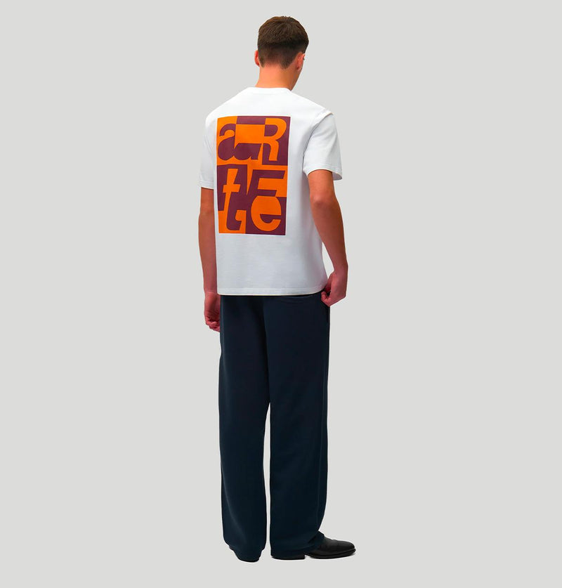 Arte Back Graphic SS26143T WHITE100 arte 