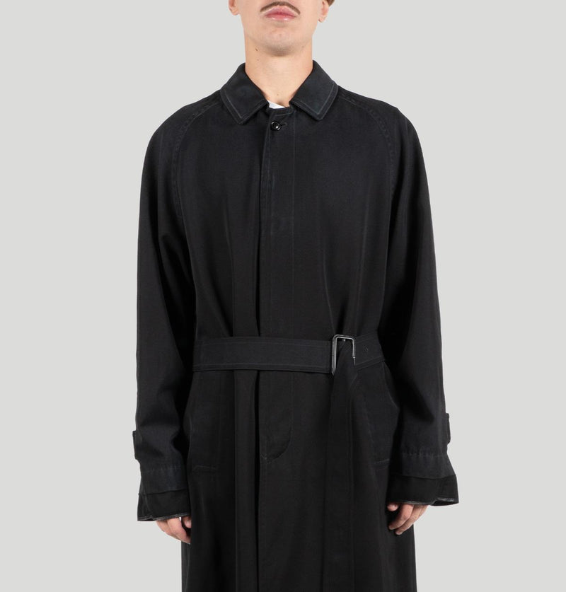 Maison Margiela Virgin Wool Trench Coat S50AH0141 M35062900 Maison Margiela 