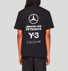 Y-3 Mercedes Logo Stack Short Sleeve Tee KR2373 BLACKBLACK Y-3 