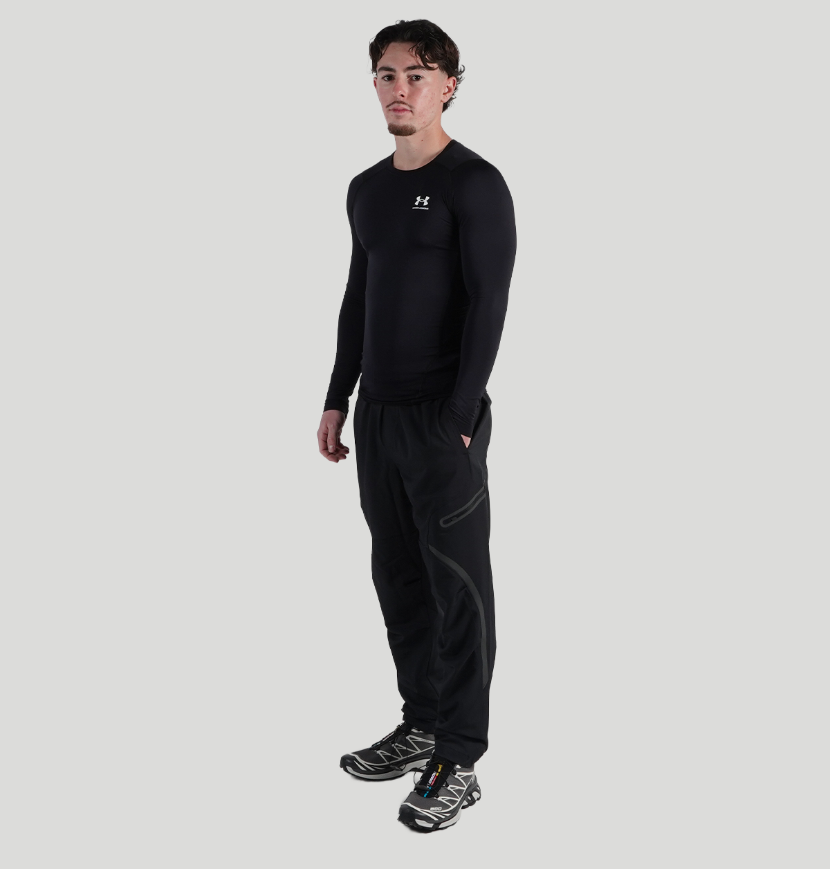 Under Armour Heatgear Armour Compression Long Sleeve 1361524 001BLK Under armour 