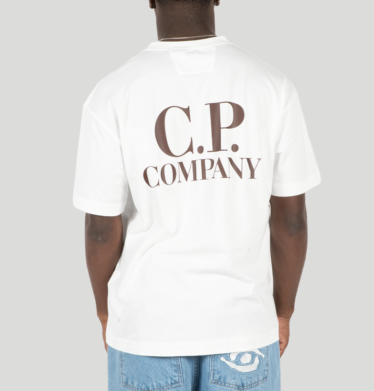 C.P. Company 30/1 jersey short sleeve logo 19CMTS103A 005100W103 C P company 