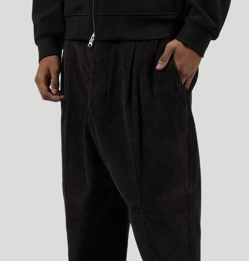 AMI Carrot Oversized Trousers H25HTR121 CO0131ANTHRACITE ami 