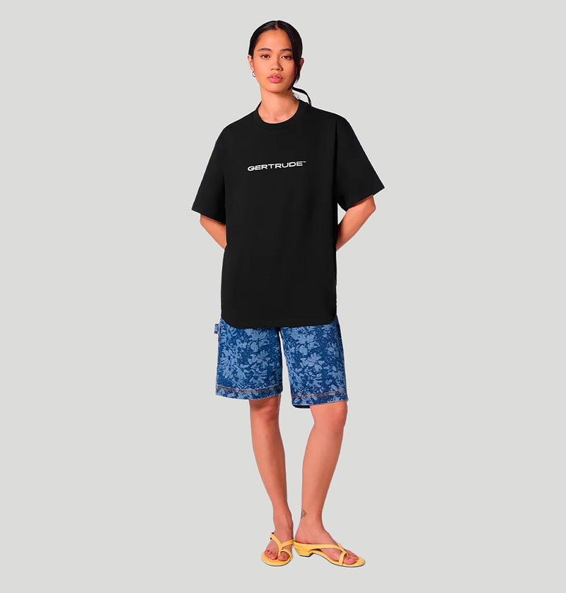 Gertrude Leonce E26LEONCE TEE SHIRTBLACK gertrude 