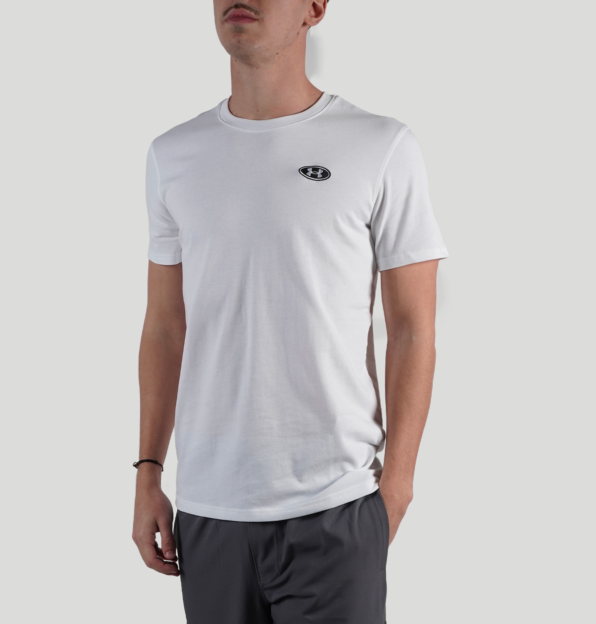 Under Armour Ua Hw Lc Patch Ss 1382902 100WHT Under armour 