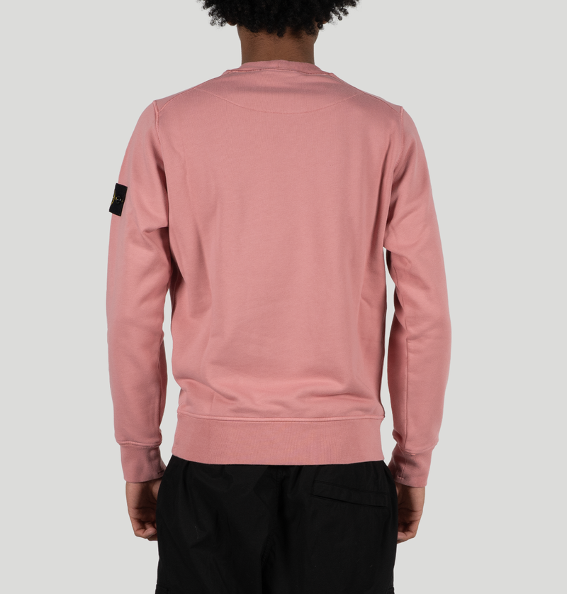 Stone Island Crewneck Sweatshirt In Organic Cotton Fleece L1S156100060 S0051V008G stone island 