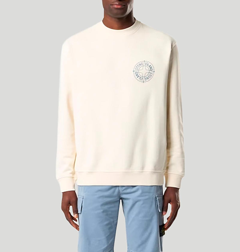Stone Island Brushed Organic Cotton Fleece L1S156100001 S0283V0093 stone island 