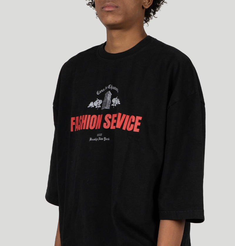 Willy Chavaria Casa De Chavarria Buffalo Tee WCJSY0143 001BLACK willy chavarria 