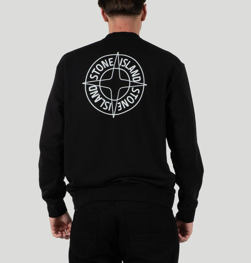 Stone Island Brushed Organic Cotton Fleece L1S156100001 S0283V0029 stone island 