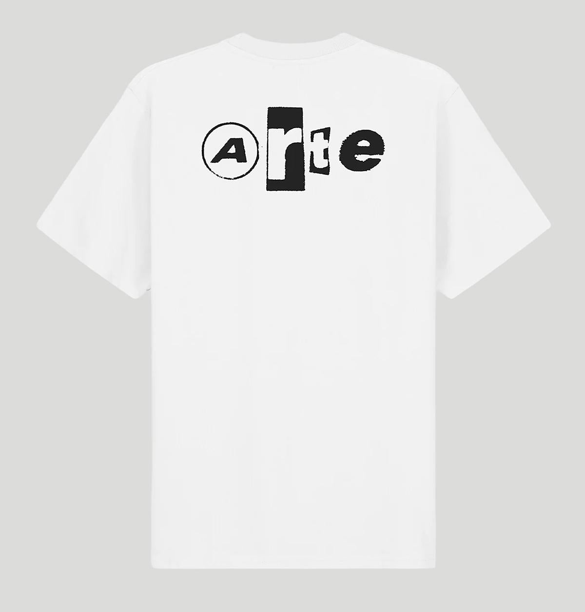 Arte Black Collage SS26100T WHITE100 arte 