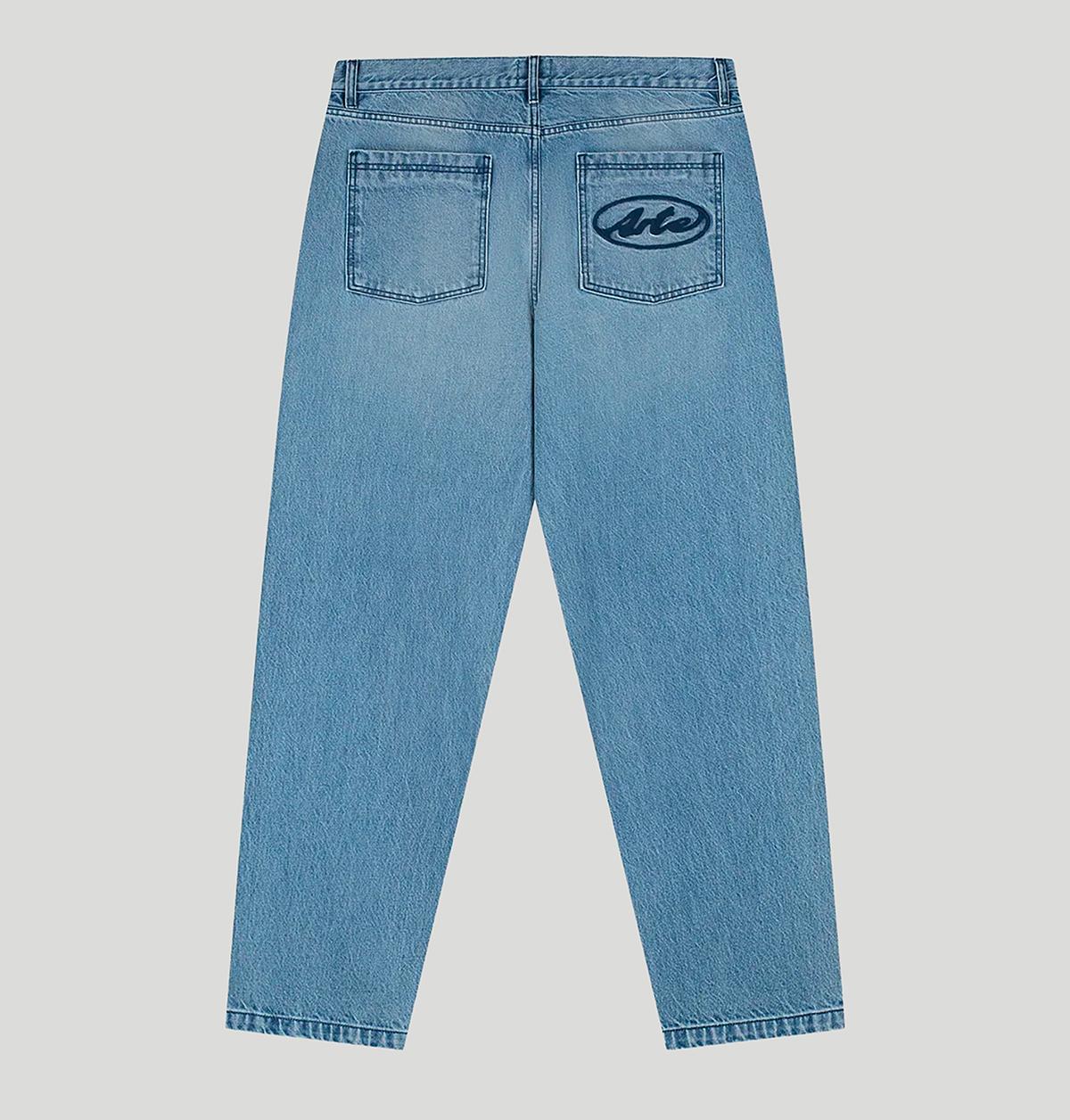 Arte Circle Logo Pocket Pants SS26171P DENIM BLEACH488 arte 