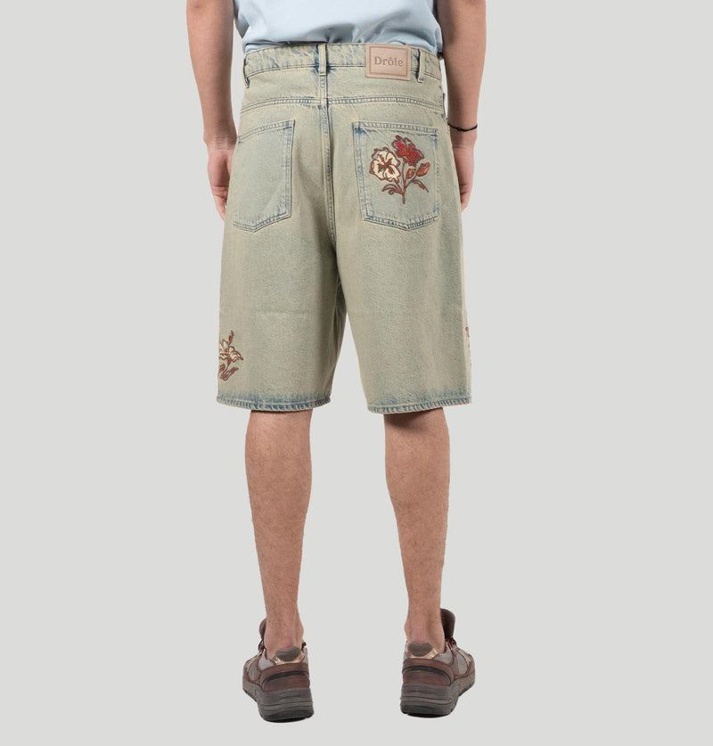 Drole De Monsieur Brodée Fleurs BS147 CO123DUS drole de monsieur 