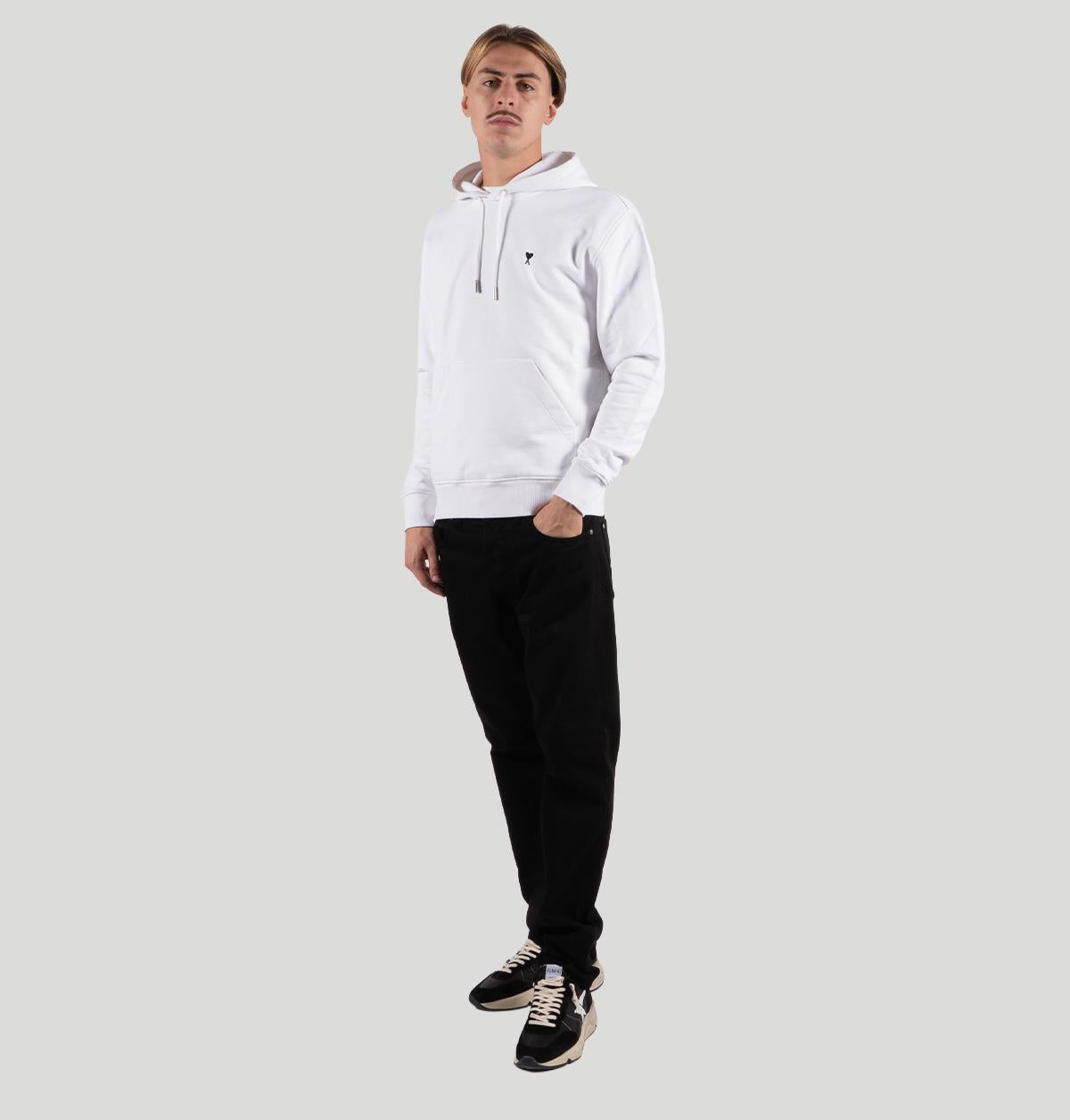 AMI Hoodie Ami de Cœur E25HSW764 730BLANC ami 