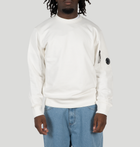 C.P. COMPANY Diagonal Raised Fleece Crewneck Lens RCCMSS713A 005086W103 C P company 