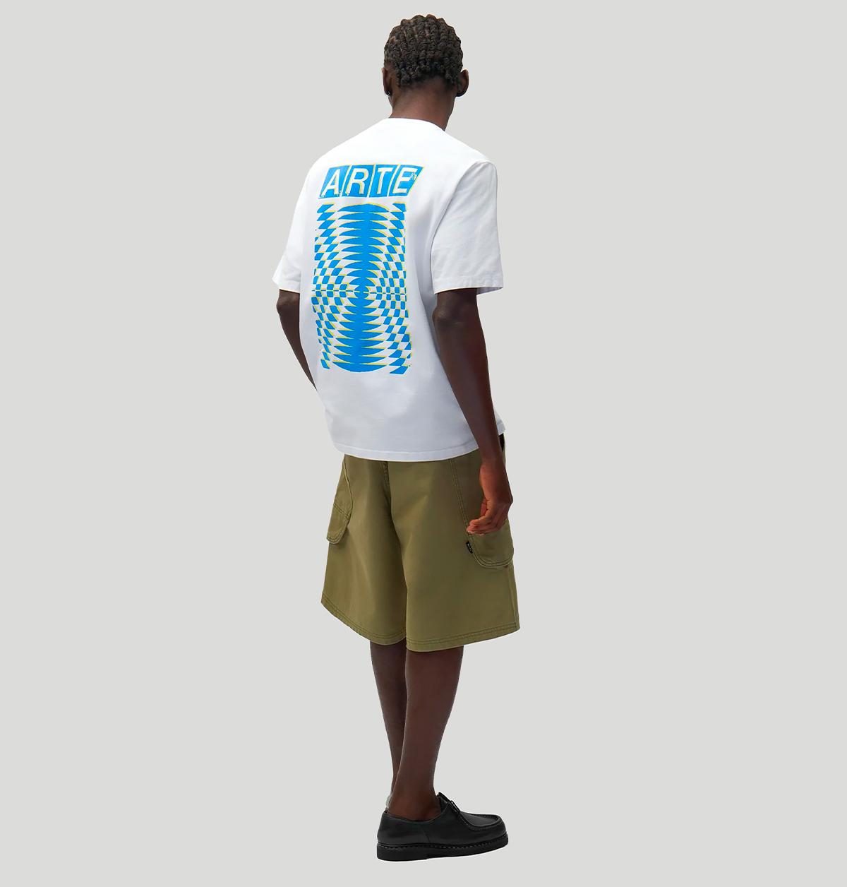 Arte Abstract Back Print<BR/> SS26139T WHITE100 arte 