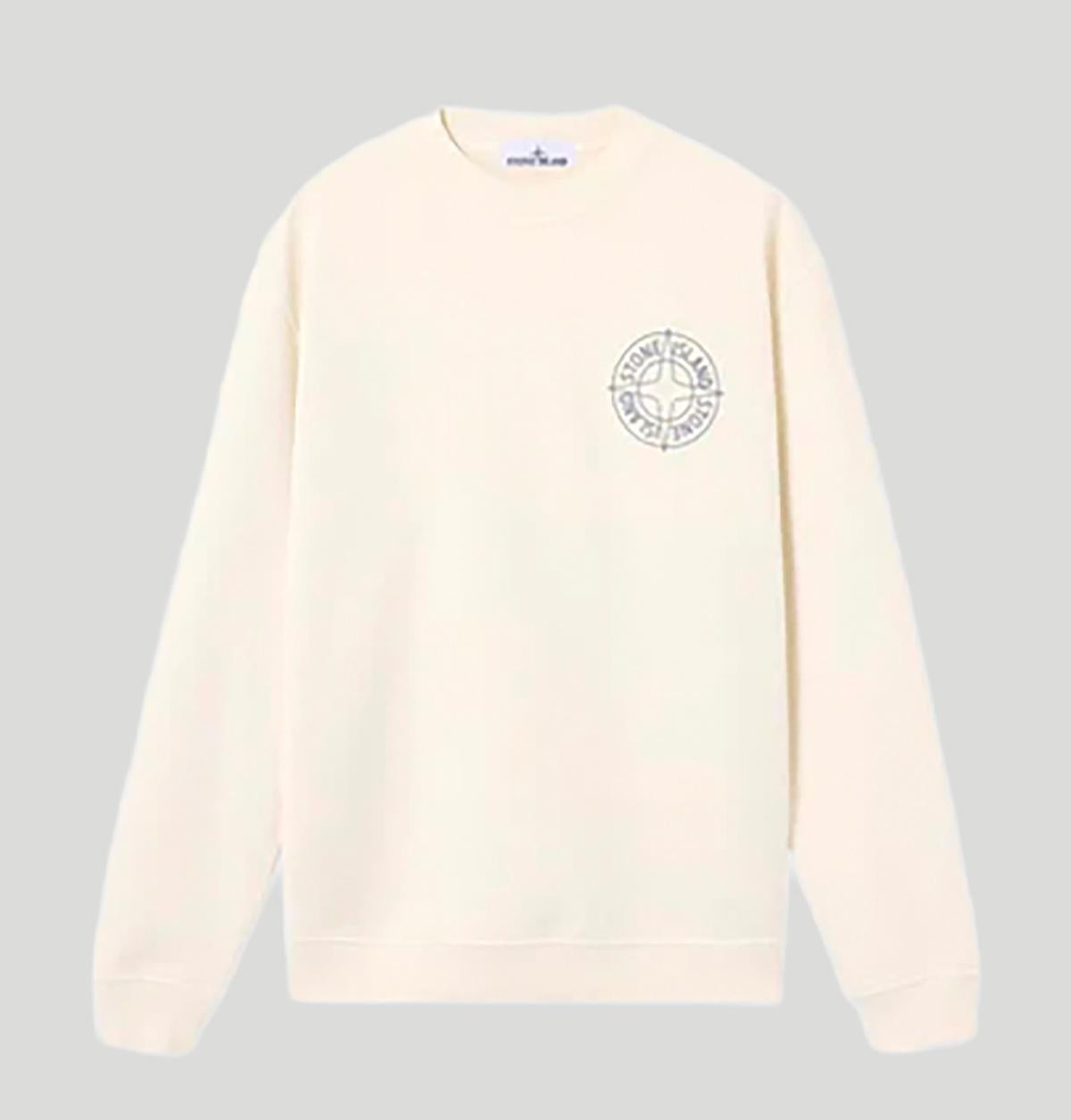 Stone Island Brushed Organic Cotton Fleece L1S156100001 S0283V0093 stone island 