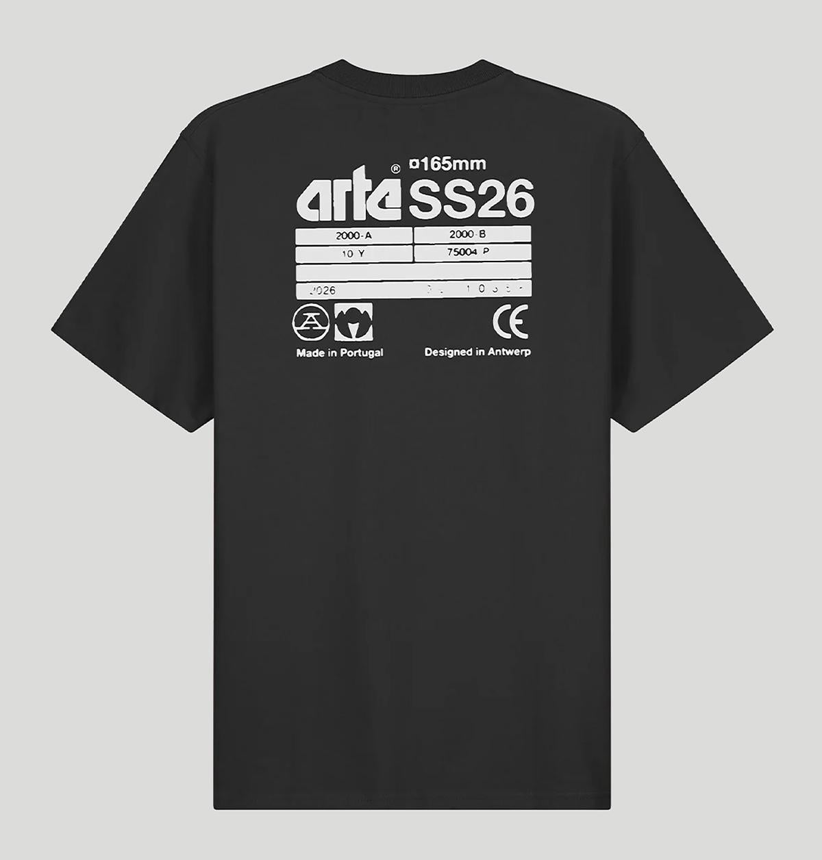 Arte SS26 Back SS26103T BLACK1 arte 