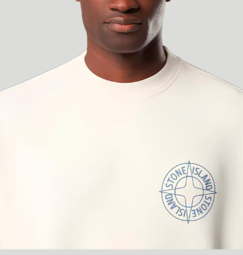 Stone Island Brushed Organic Cotton Fleece L1S156100001 S0283V0093 stone island 