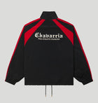 Willy Chavarria Casa De Chavarria Tape Jacket WCJKT0067 001BLACK/RED willy chavarria 