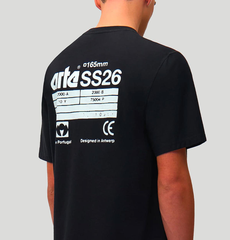 Arte SS26 Back SS26103T BLACK1 arte 