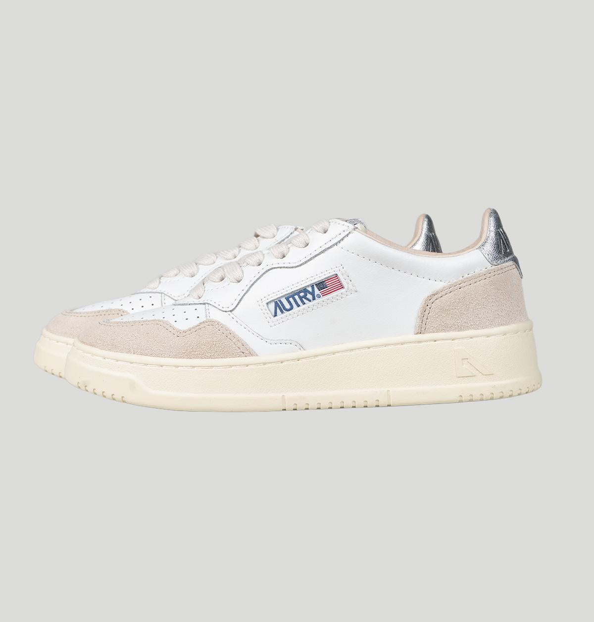 Autry Medalist Low AULW LS74WHT/SILVER autry 