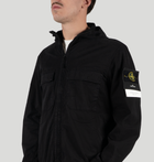 Stone Island Stretch Organic Cotton Twill Hooded Jacket L1S154100077 S0A10V0029 stone island 