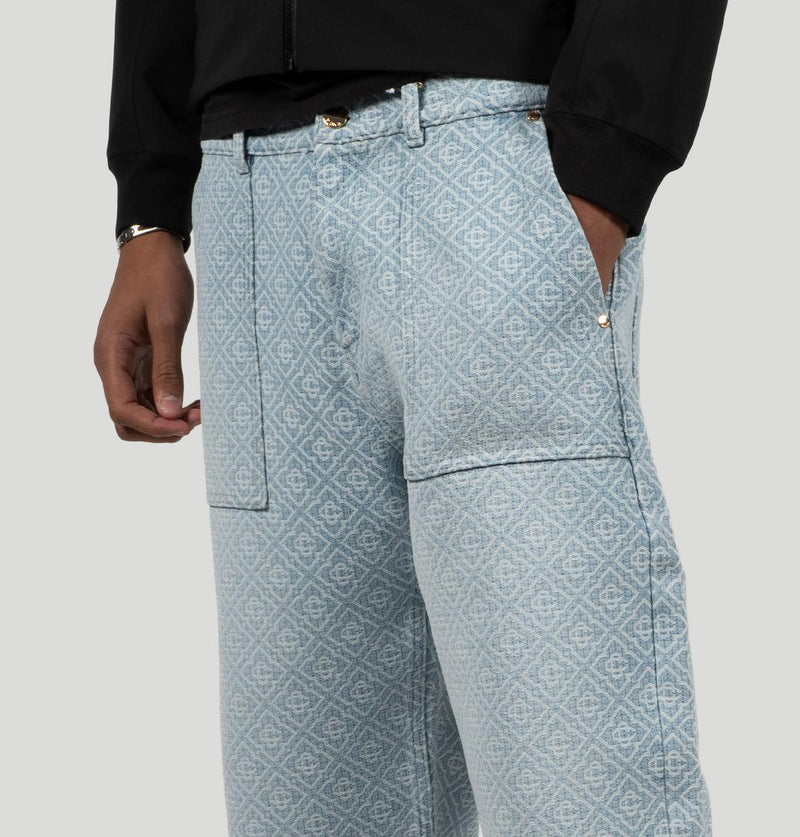 Casablanca Relaxed Monogram Denim MP F25TR33101 Casablanca 