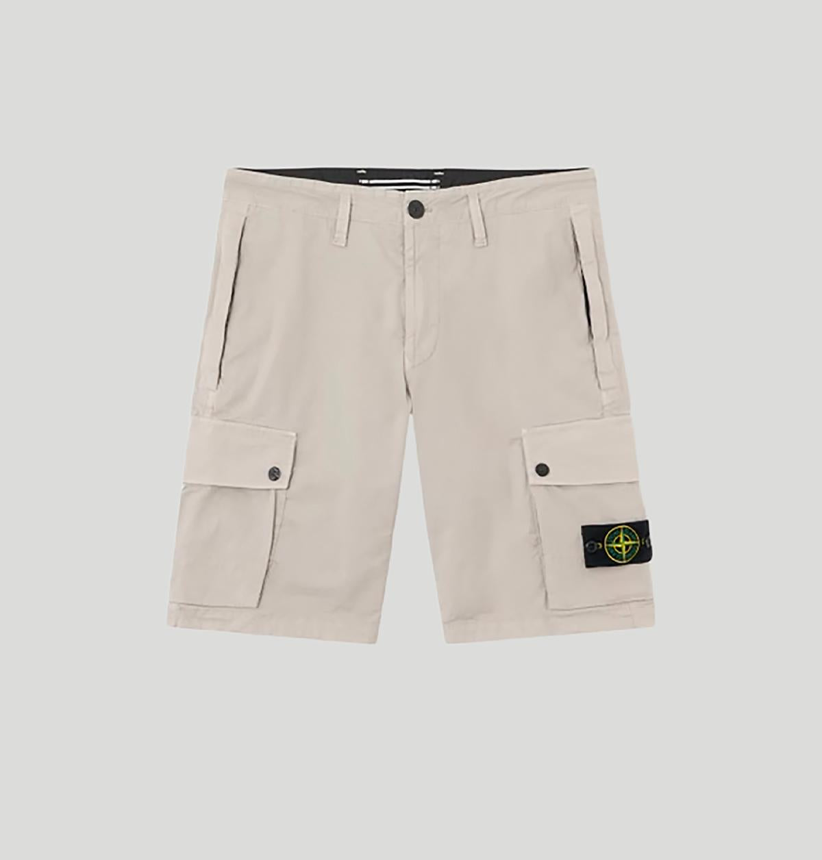 Stone Island Bermuda Shorts With Logo<BR/> L1S15L100019 S0A10V0061 stone island 