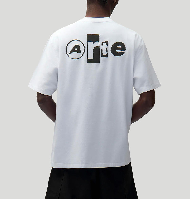 Arte Black Collage SS26100T WHITE100 arte 
