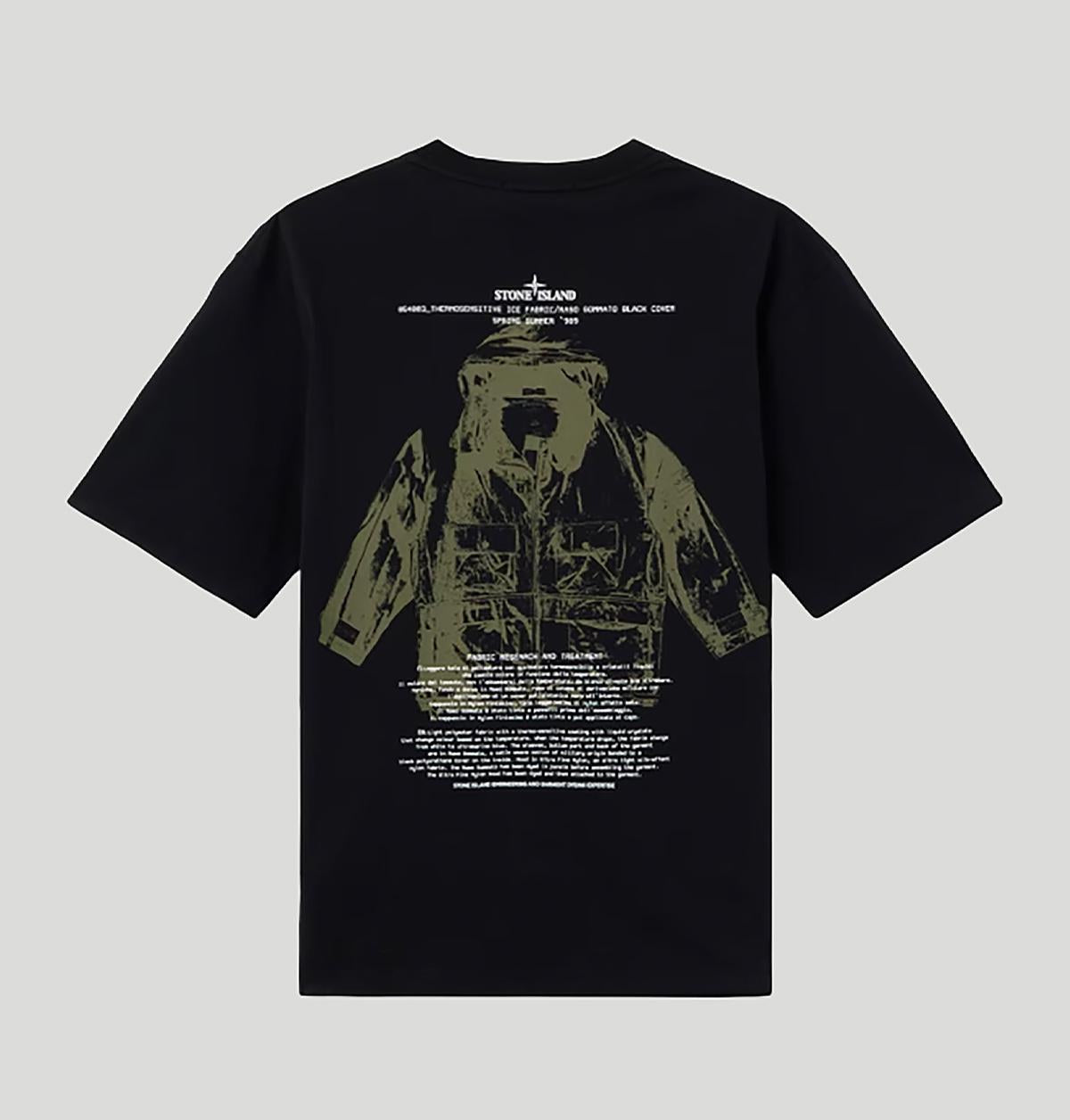 Stone Island Organic Cotton Jersey L1S152100023 S0091V0029 stone island 